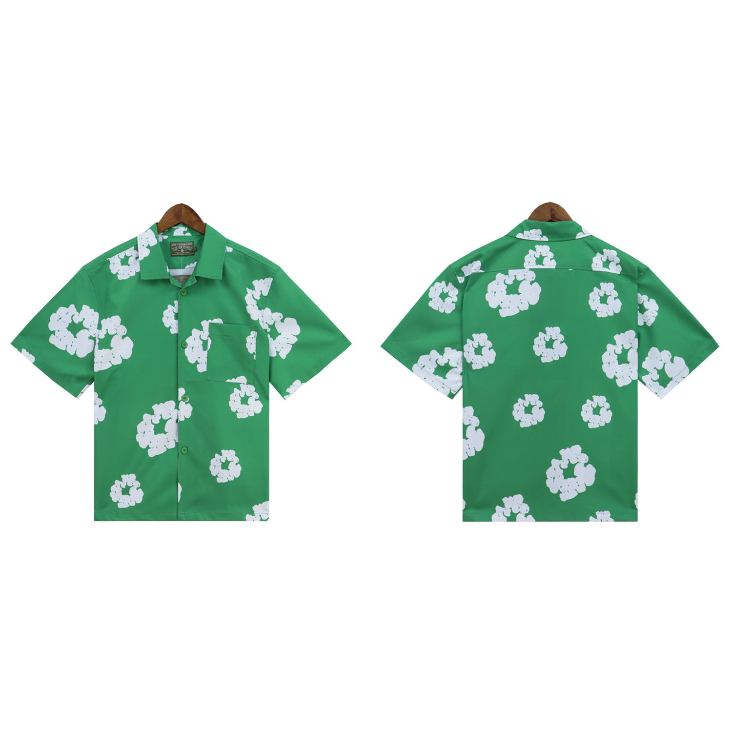 Kapok puff priniting polo tshirt