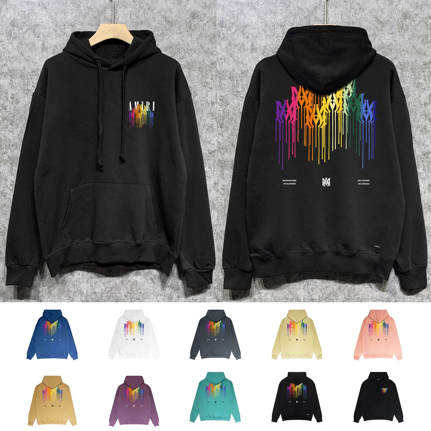 colorful  tassels hoodie