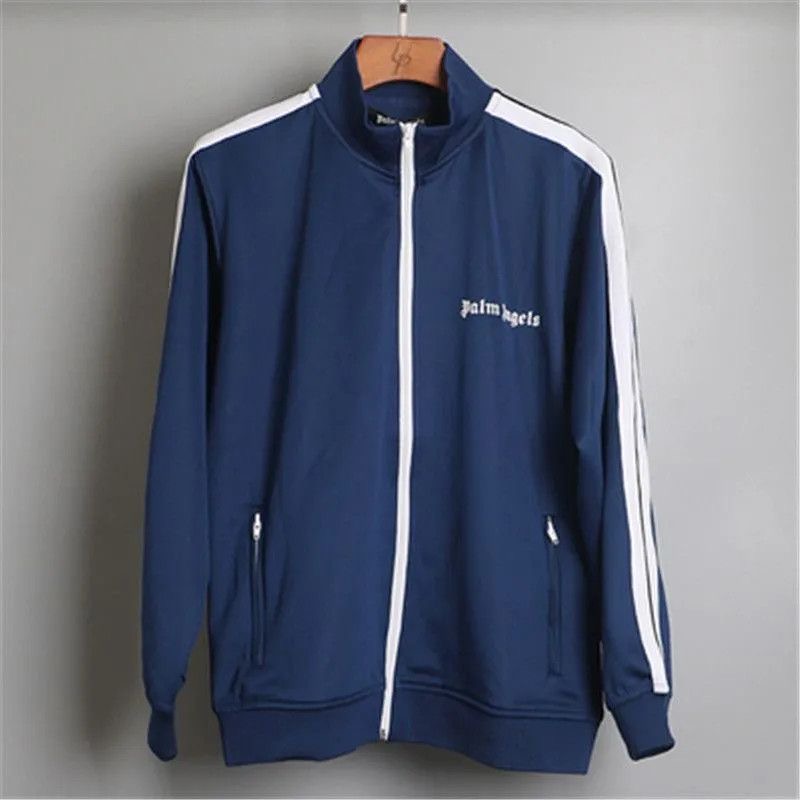 Side stripes casual sportwear long sleeved hoodie coat