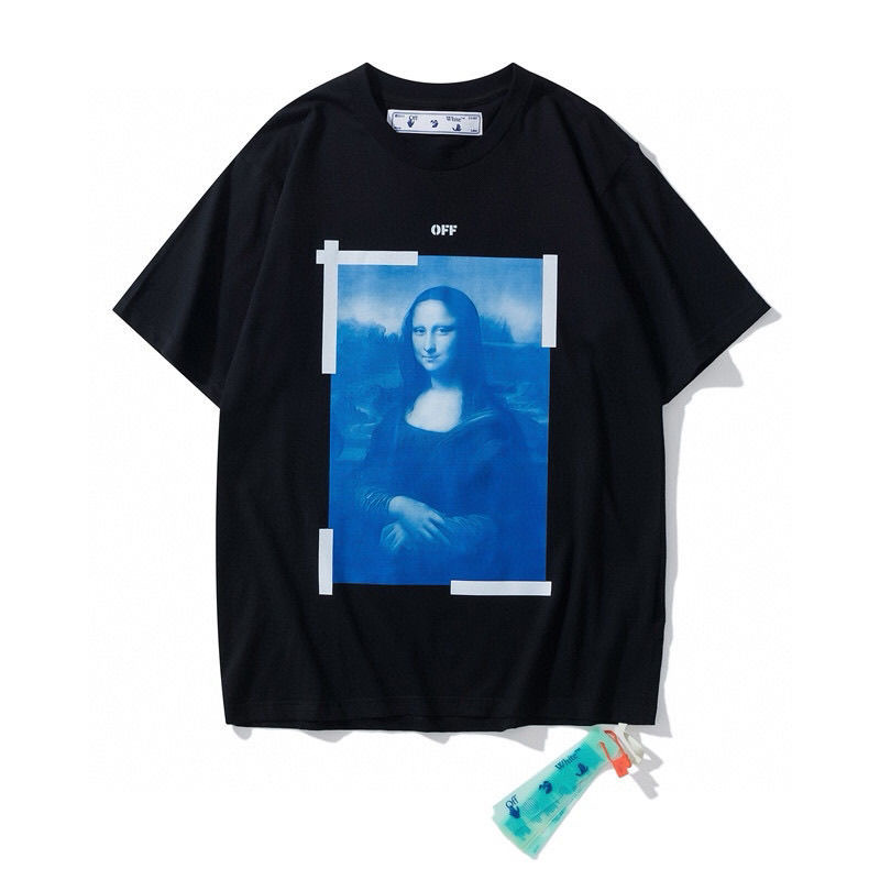 Mona Lisa Blue Picture Tee 2 Colors