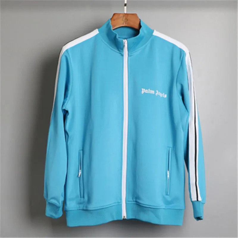 Side stripes casual sportwear long sleeved hoodie coat