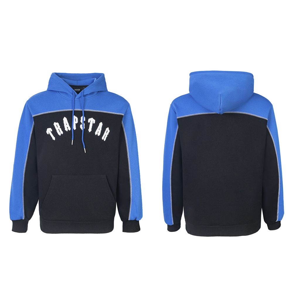 Blue with black color new style hoodie