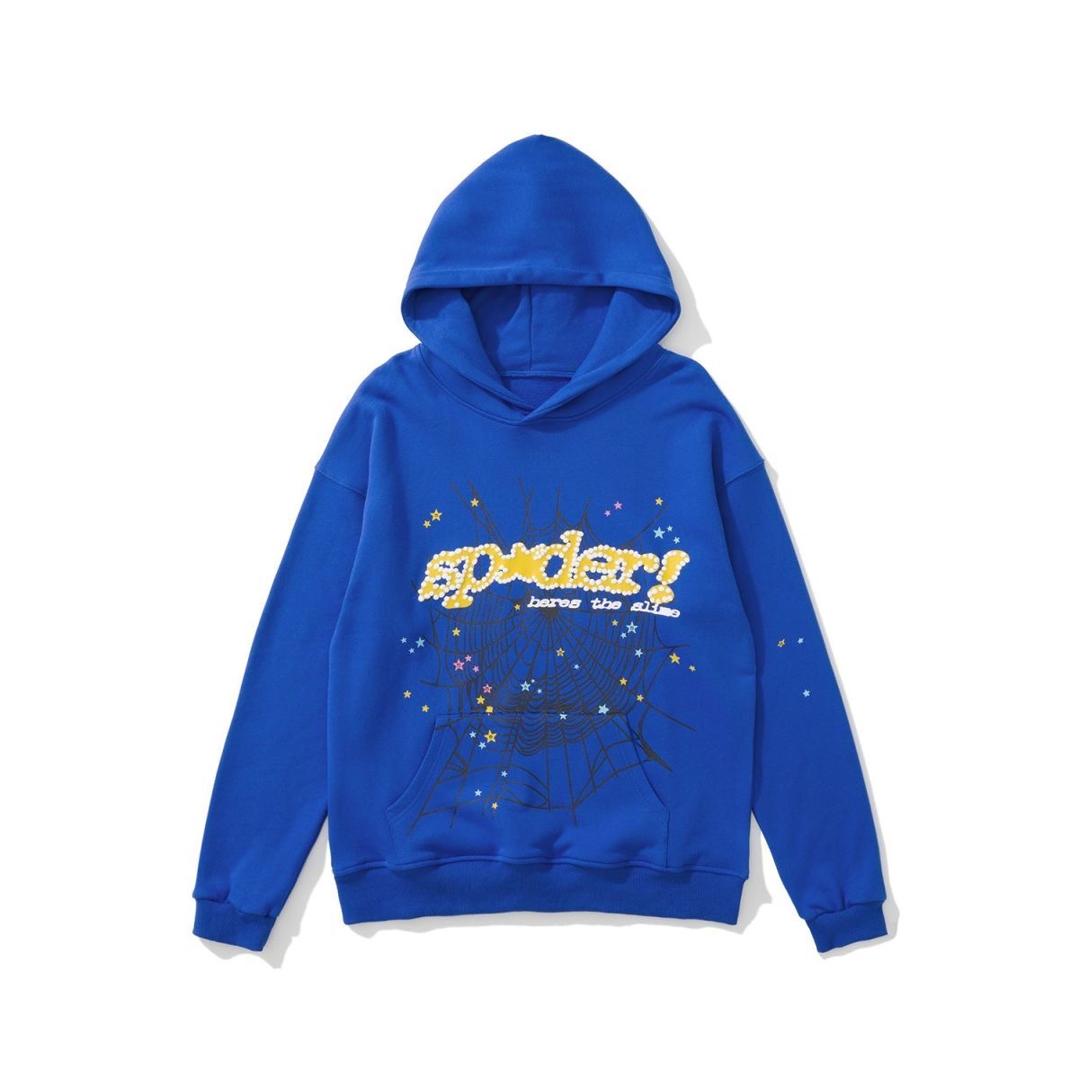 blue or purple hoodie