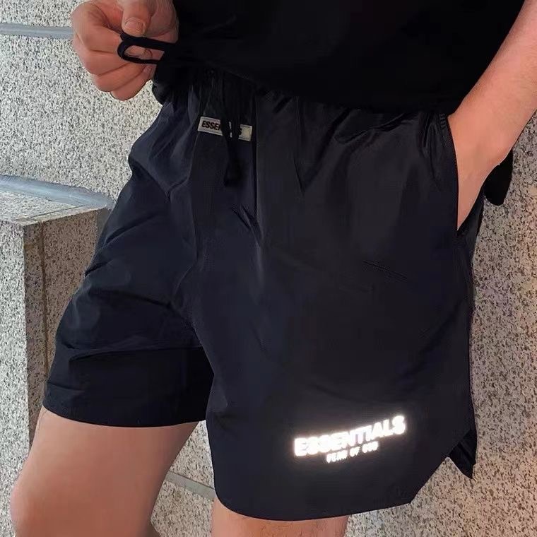 New nylon reflective slim short