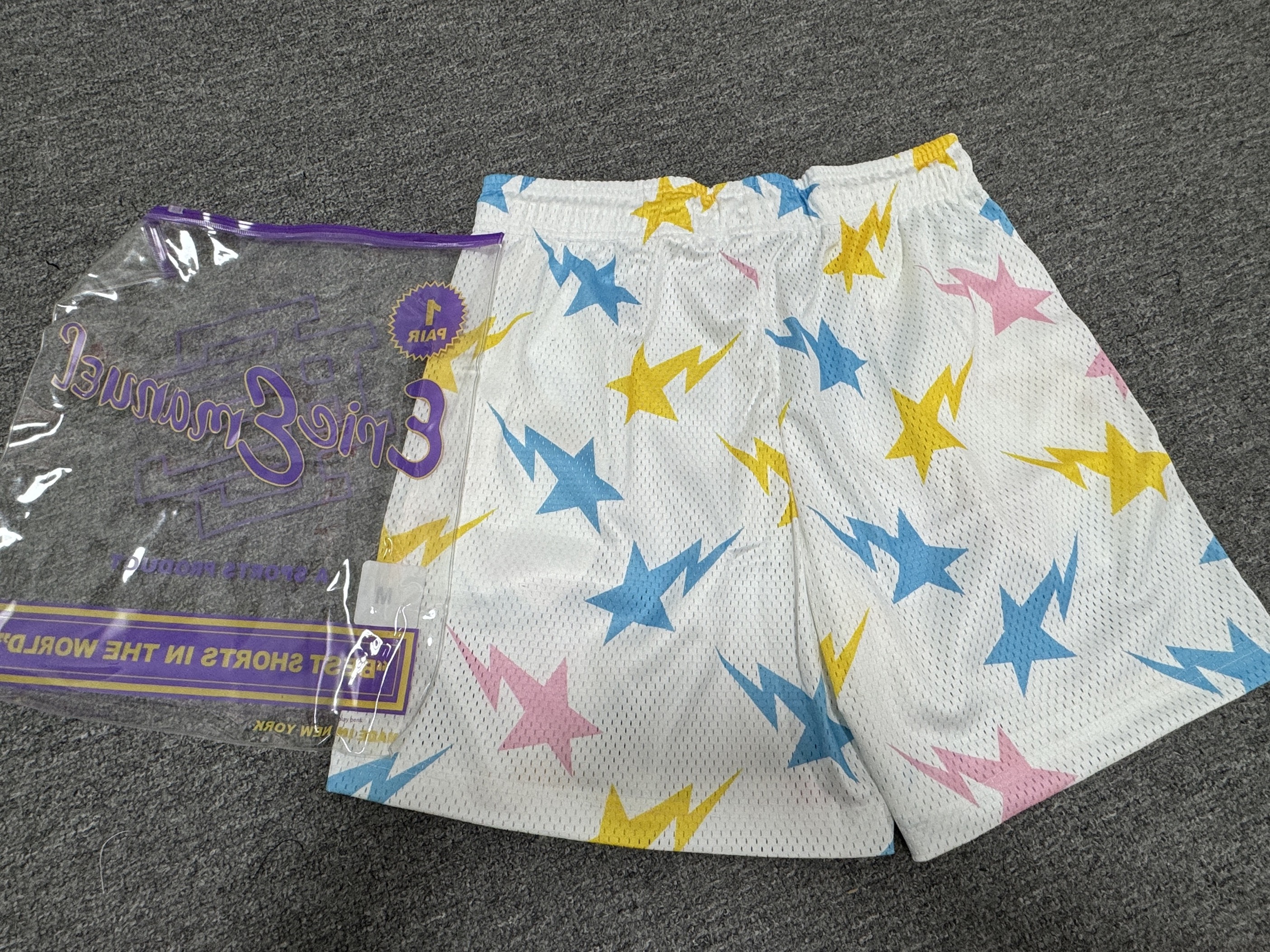 1:1 Version EE Full Star Shorts 3 Colors