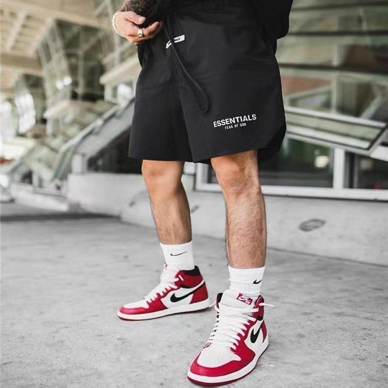 New nylon reflective slim short