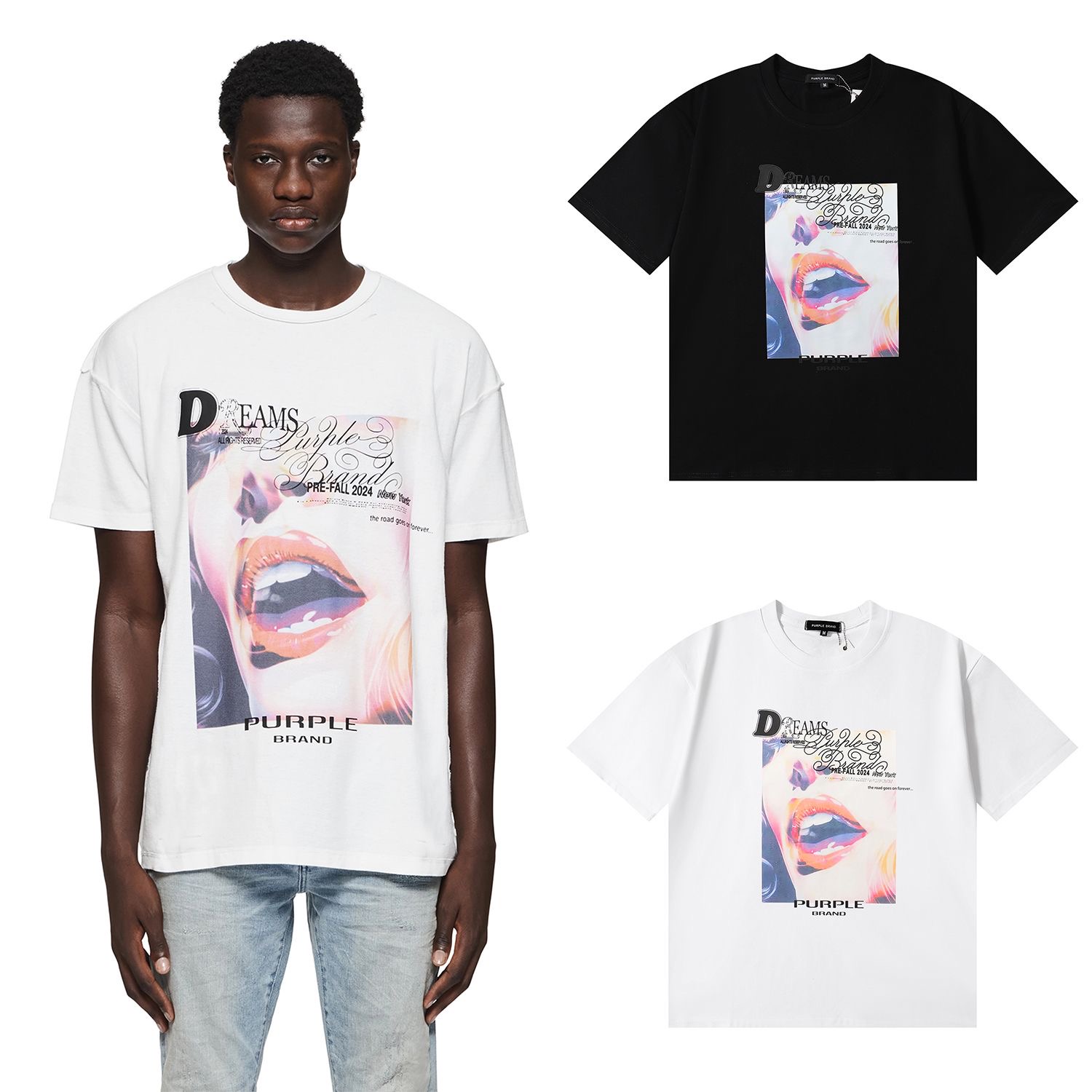 2024 Lips Picture Tee 2 Colors