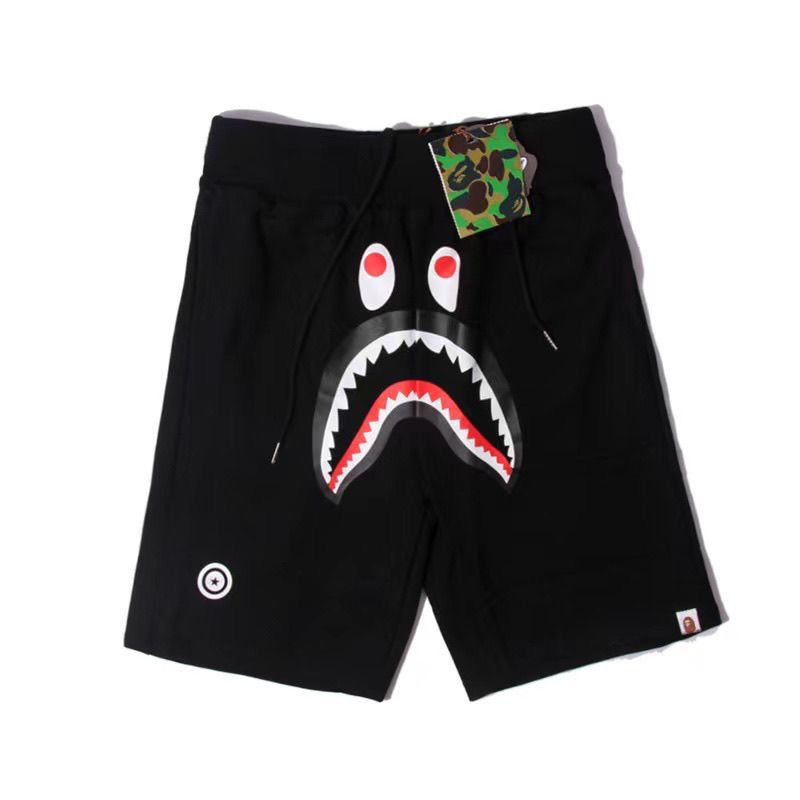 All black shark face short