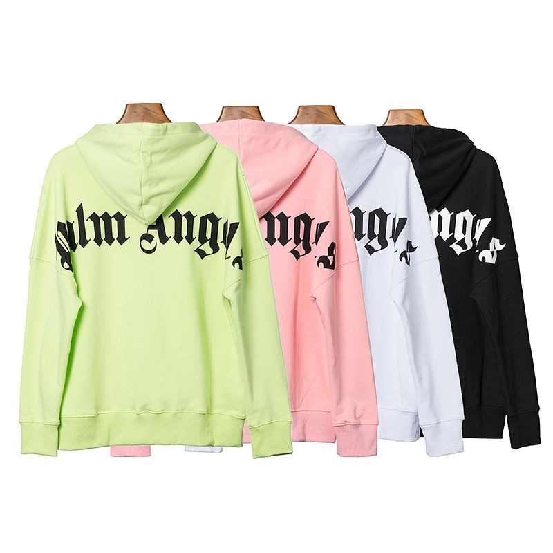 Back Big Letters Logo Hoodie 4 Colors