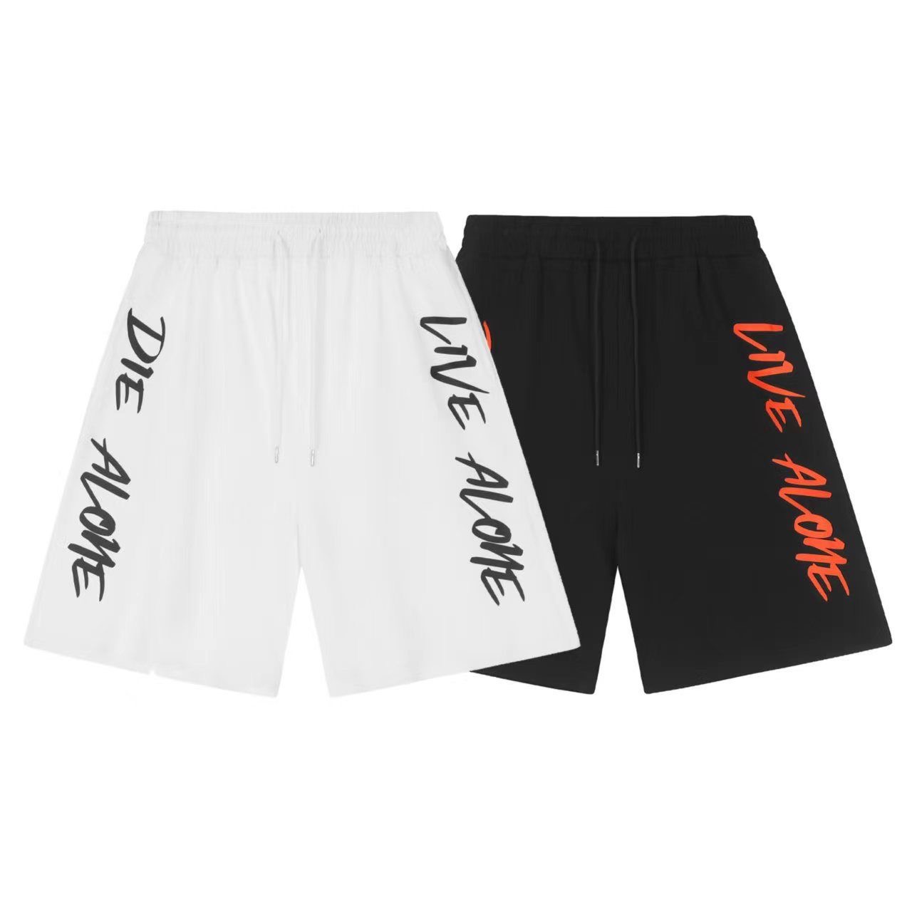 Alone Letters Shorts 2 Colors