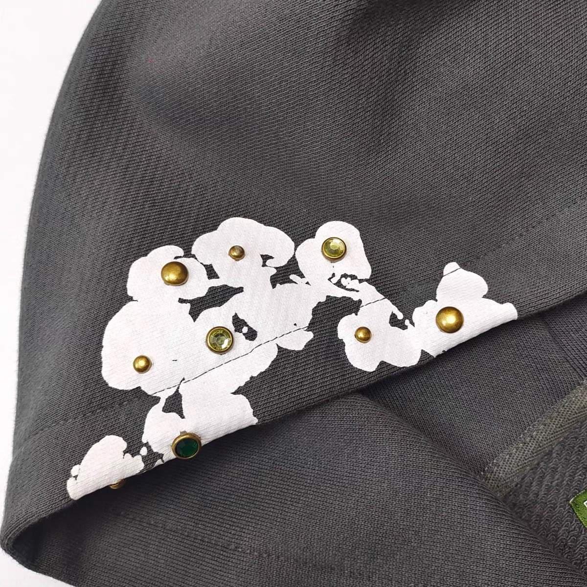 1:1 BEST quality DT Kapoky Rhinestone zipper hooie