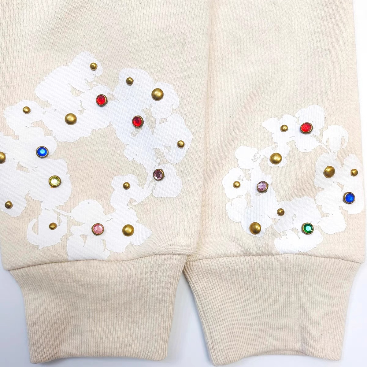 1:1 BEST quality DT Kapoky Rhinestone zipper hooie