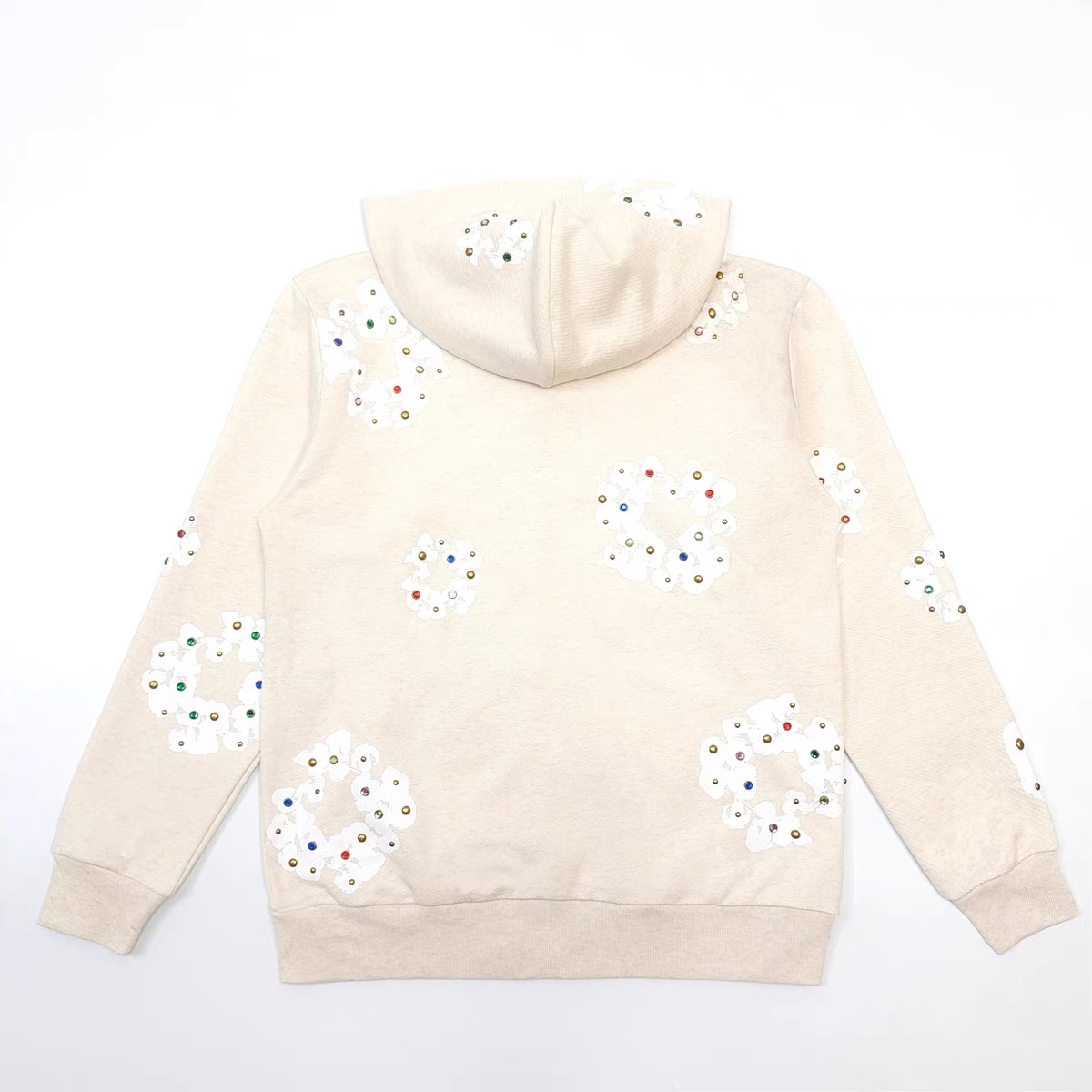 1:1 BEST quality DT Kapoky Rhinestone zipper hooie