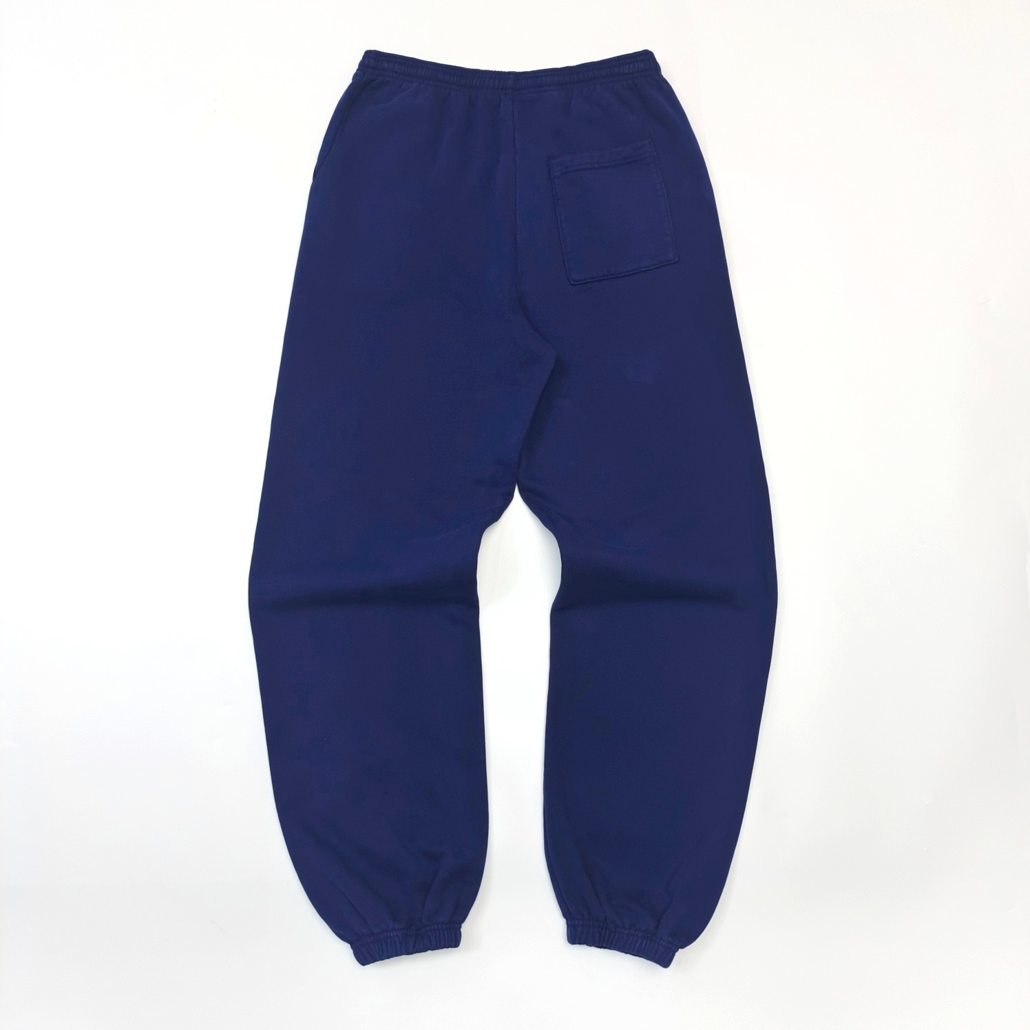 1:1 Best Quality Pink Letters Pants Navy Color