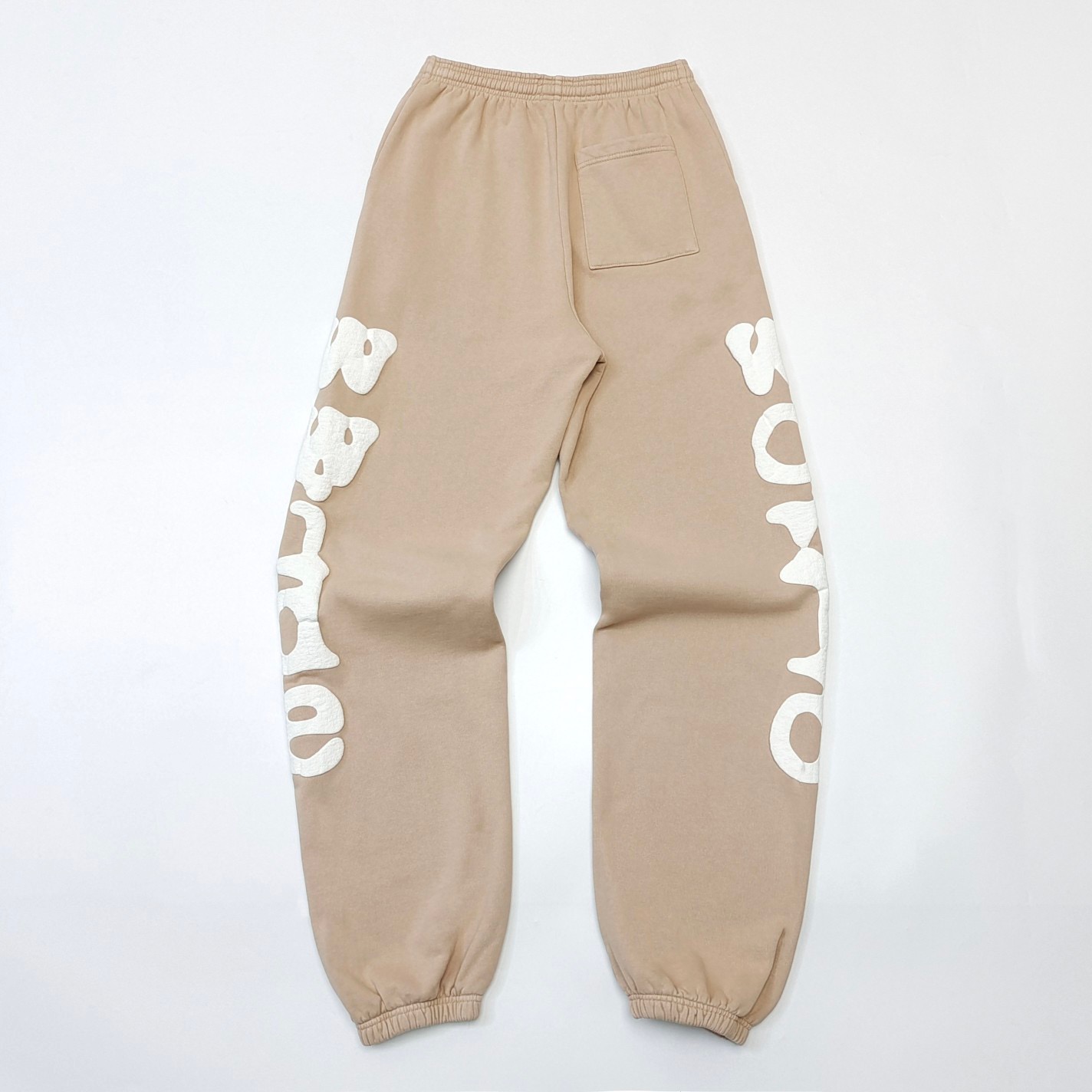 1:1 Best Quality Side Letters Pants Khaki Color