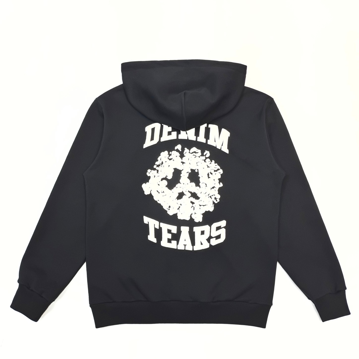 1:1 Best Quality Puff Skull Logo Zipper Hoodie 4 Colors