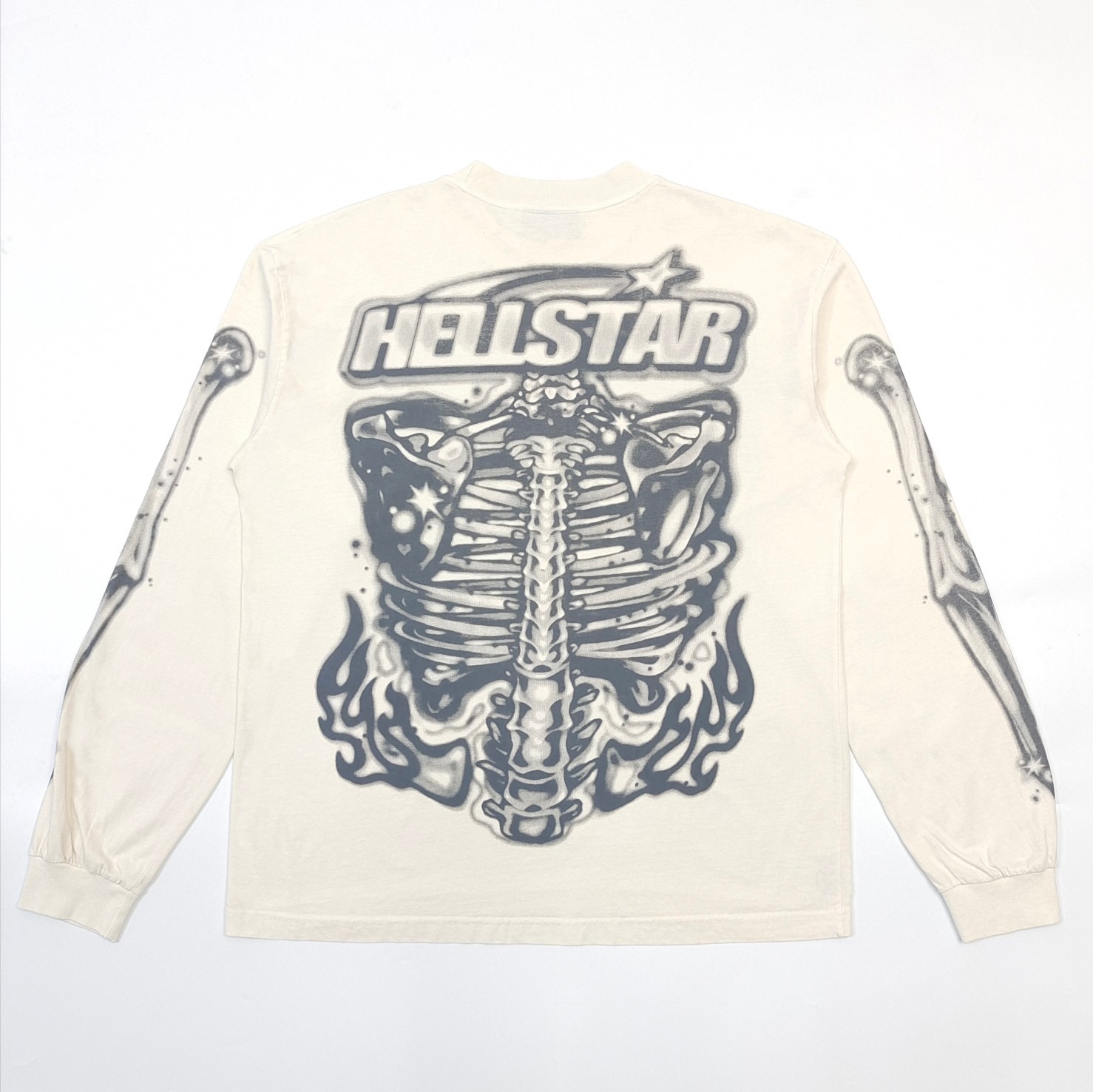 1:1 Best Quality Skeleton Long Sleeve White Color