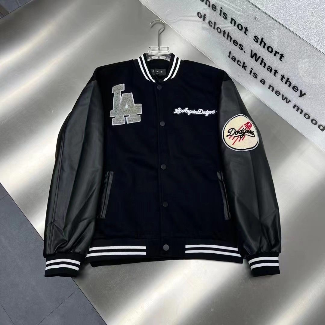 LA Dodgers Jacket Black Color