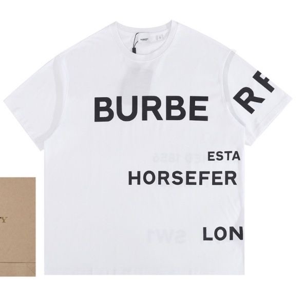 1:1 Best Quality 2023 Burberry T-shirt 2 Colors
