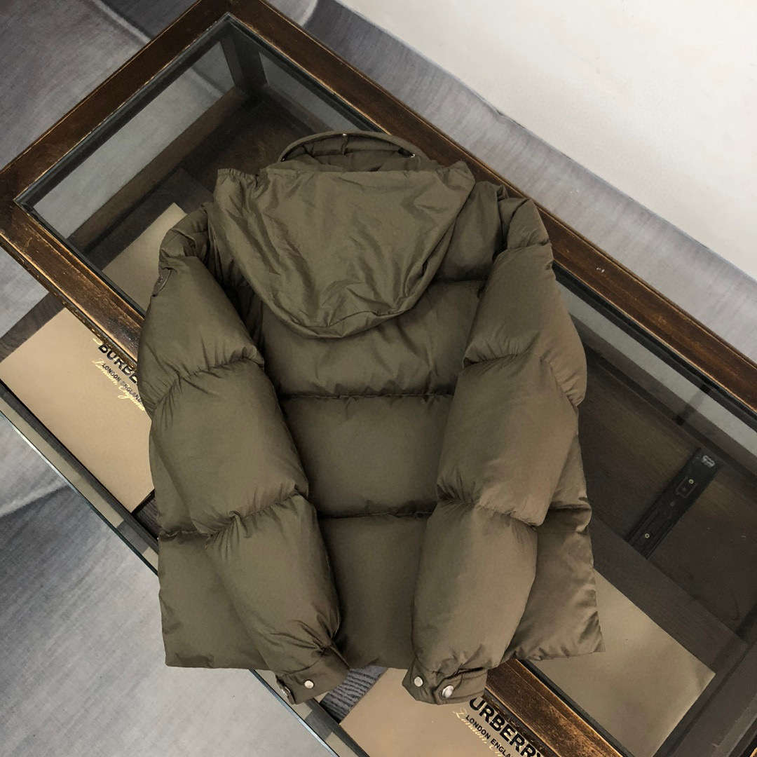 Moncler Down Jacket Olive Color