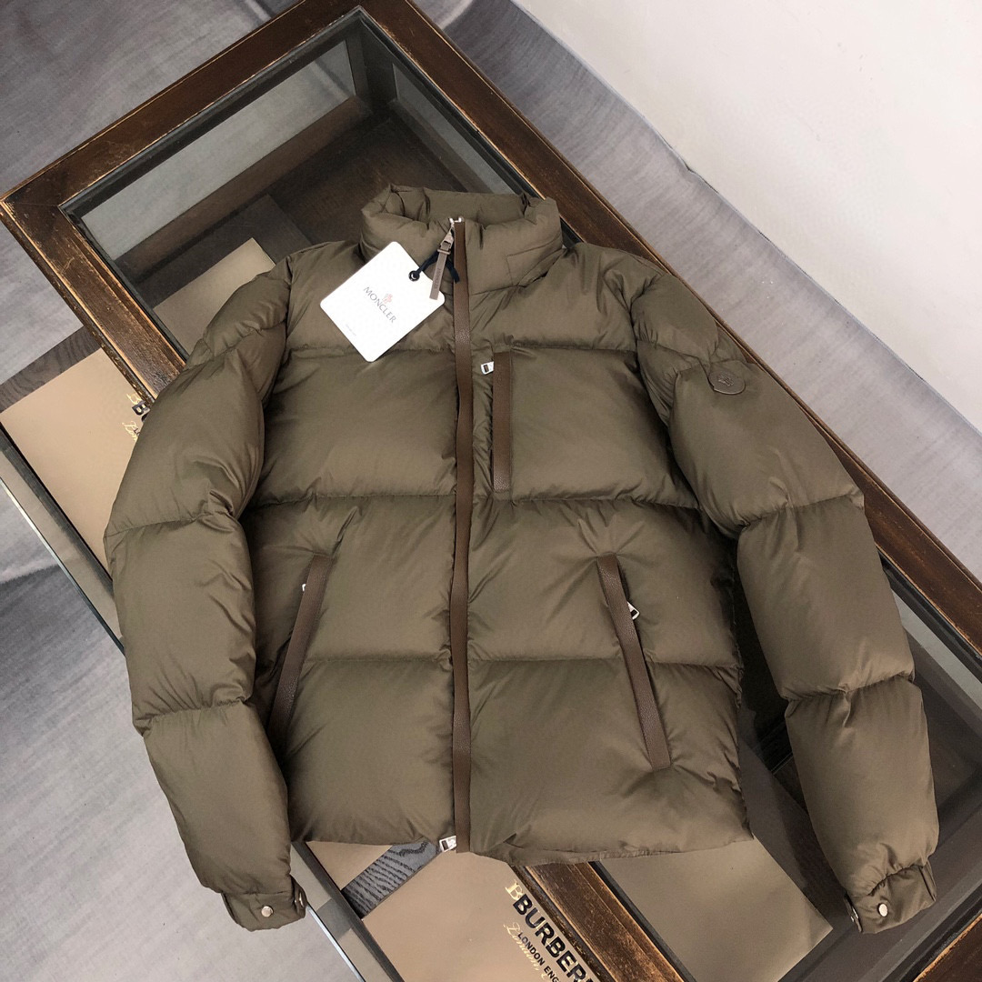 Moncler Down Jacket Olive Color
