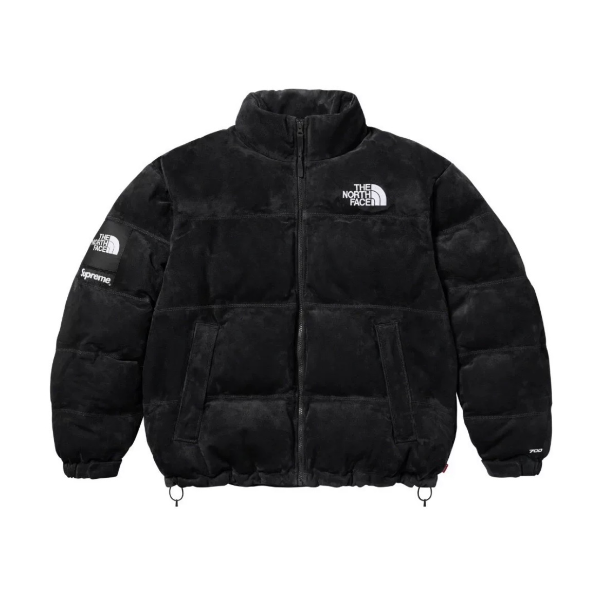1:1 Best Quality Supreme & TNF 23FW Suede of Liberty Down Jacket 3 Colors