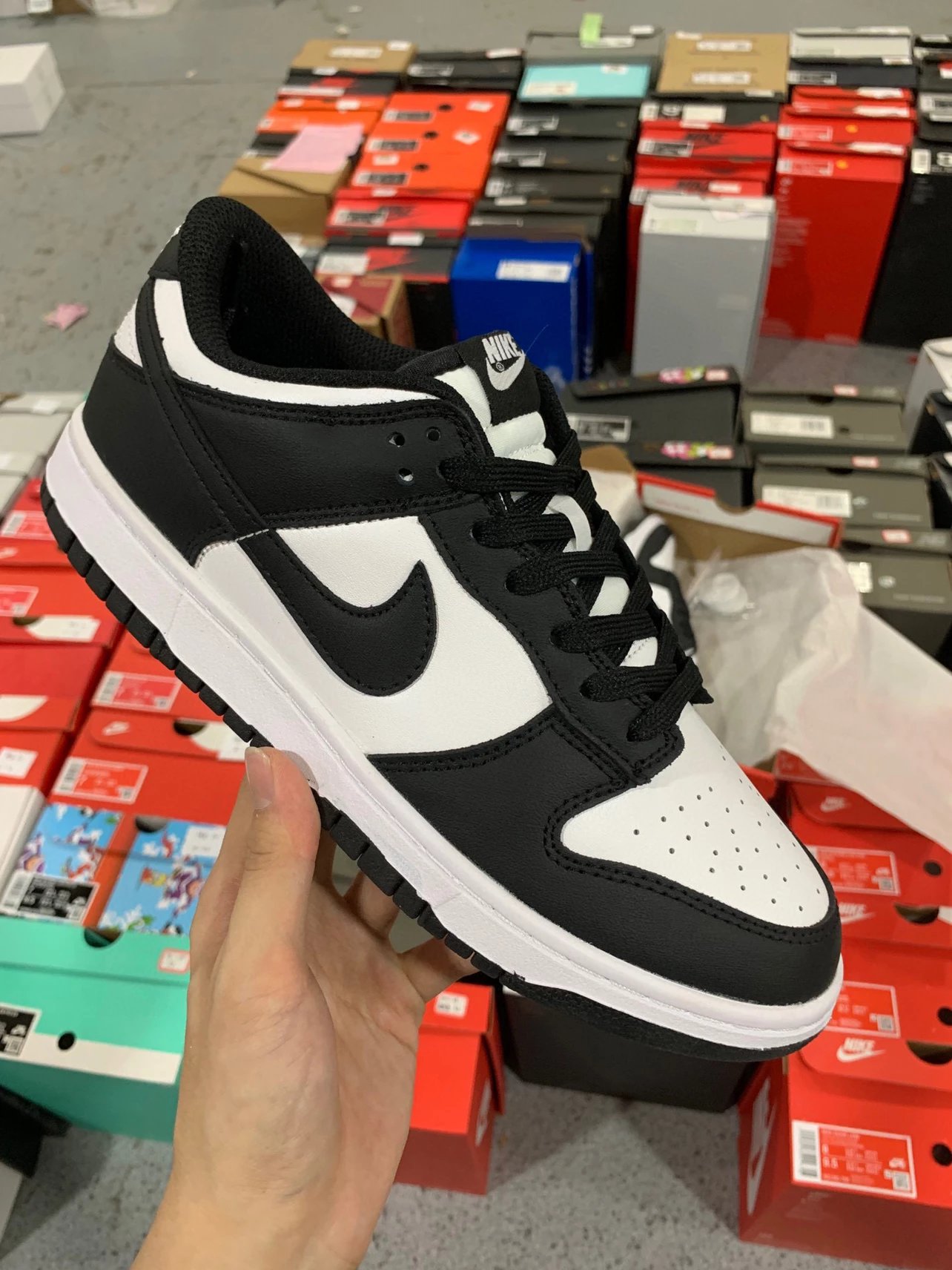 Nike Dunk Low Penda Black & White Color