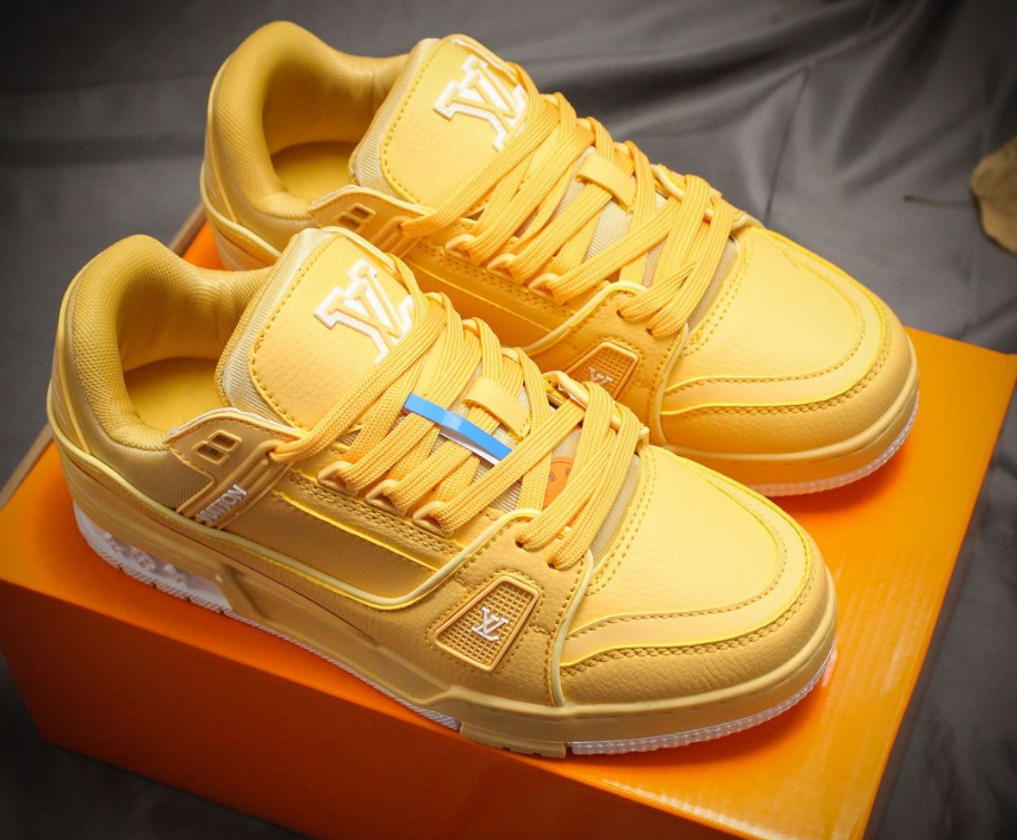 2024 LV Trainer Low Babe Yellow Color