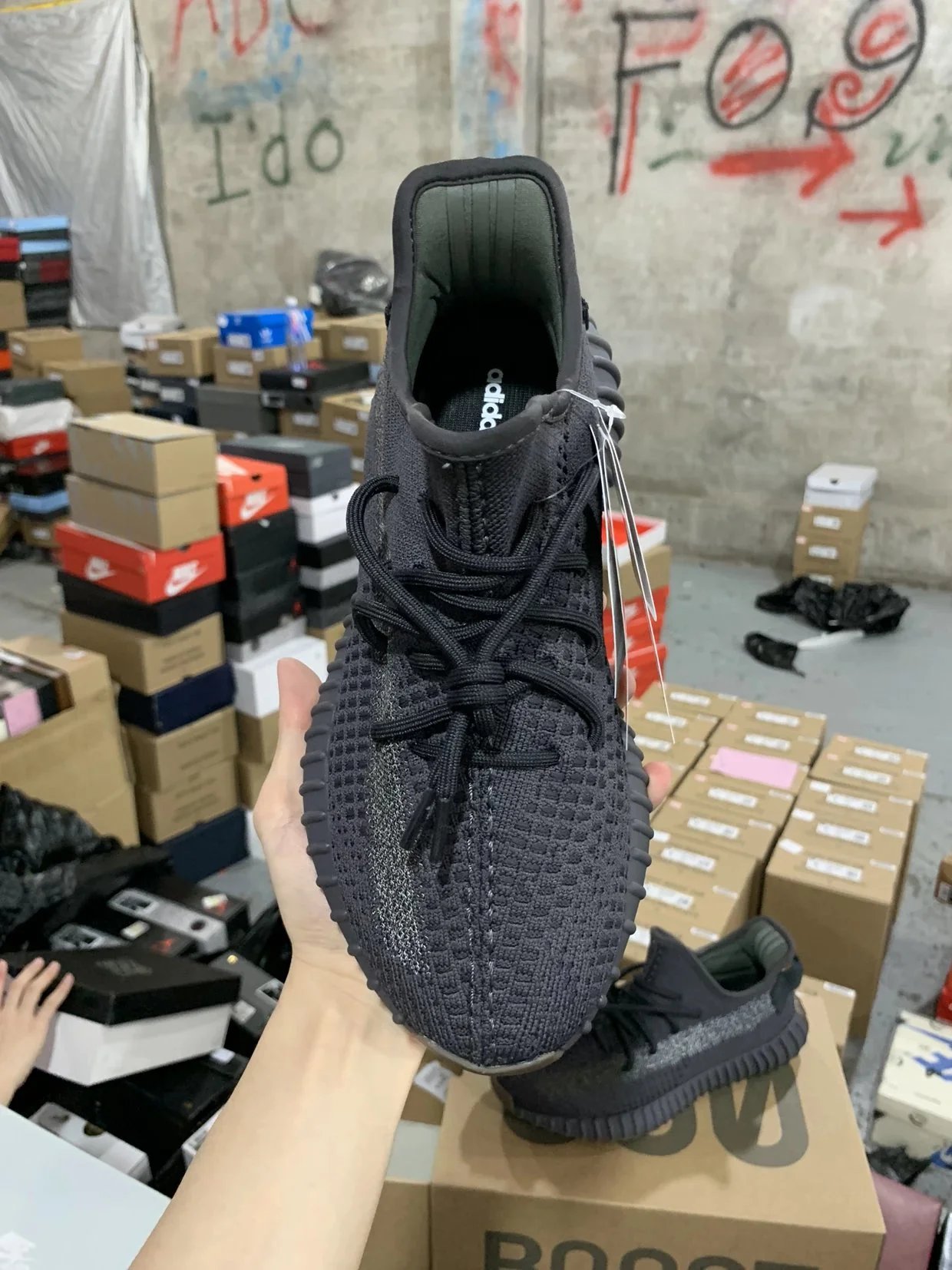 yezzy black women and men same kind