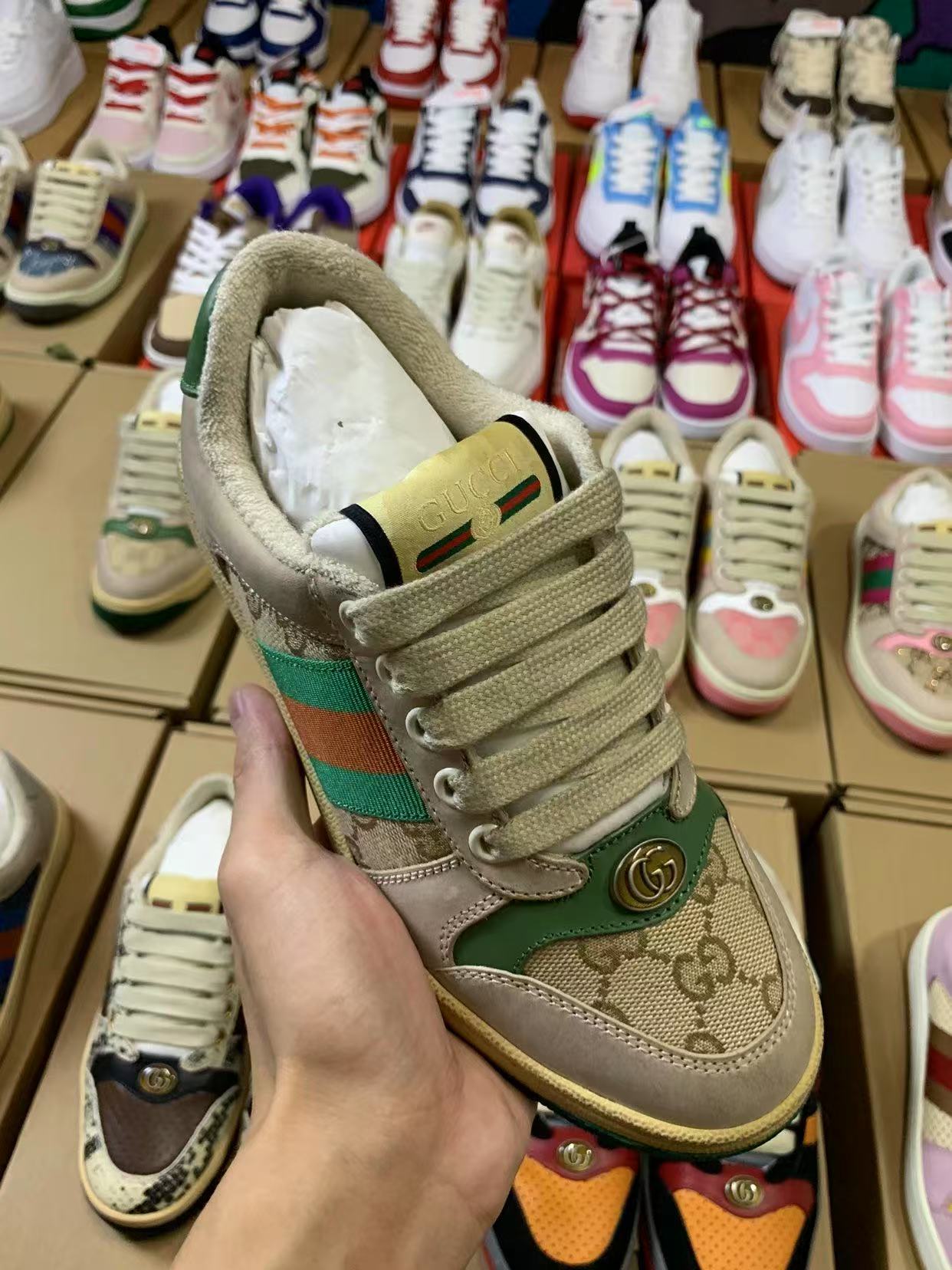 1:1 Gucci classic dirty shoes