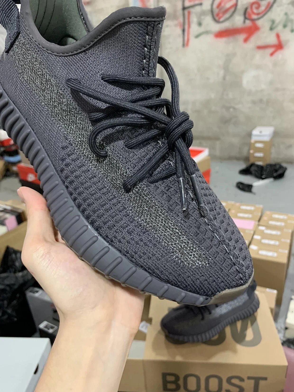 yezzy black women and men same kind