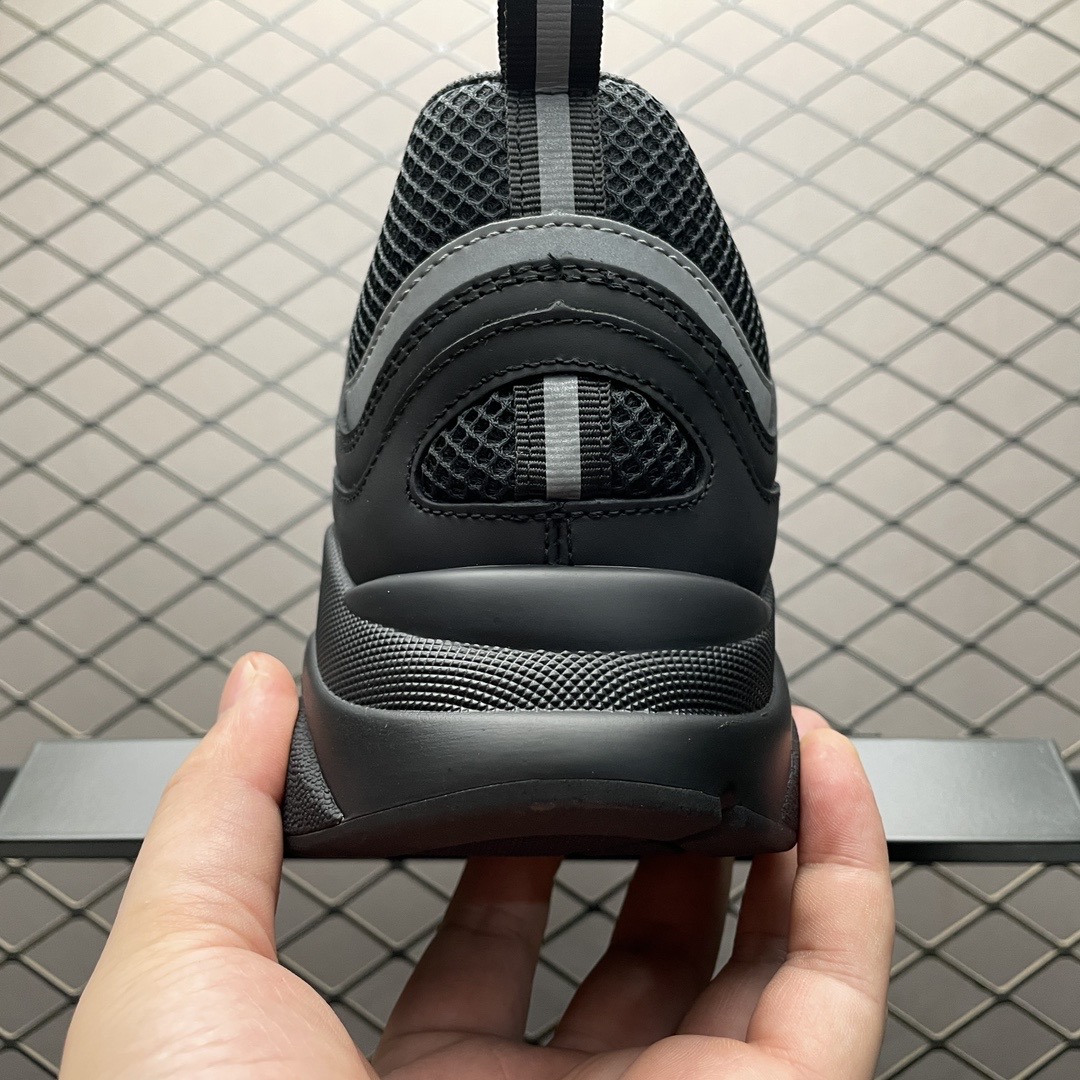 dior b22 black and sliver shoes