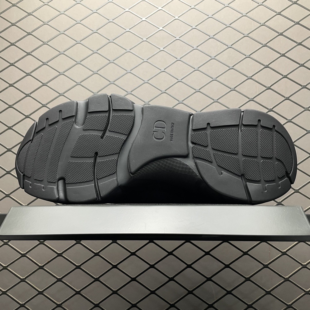 dior b22 black and sliver shoes