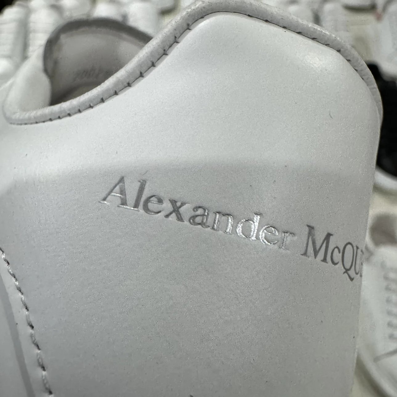 Alexander McQueen all white shoes