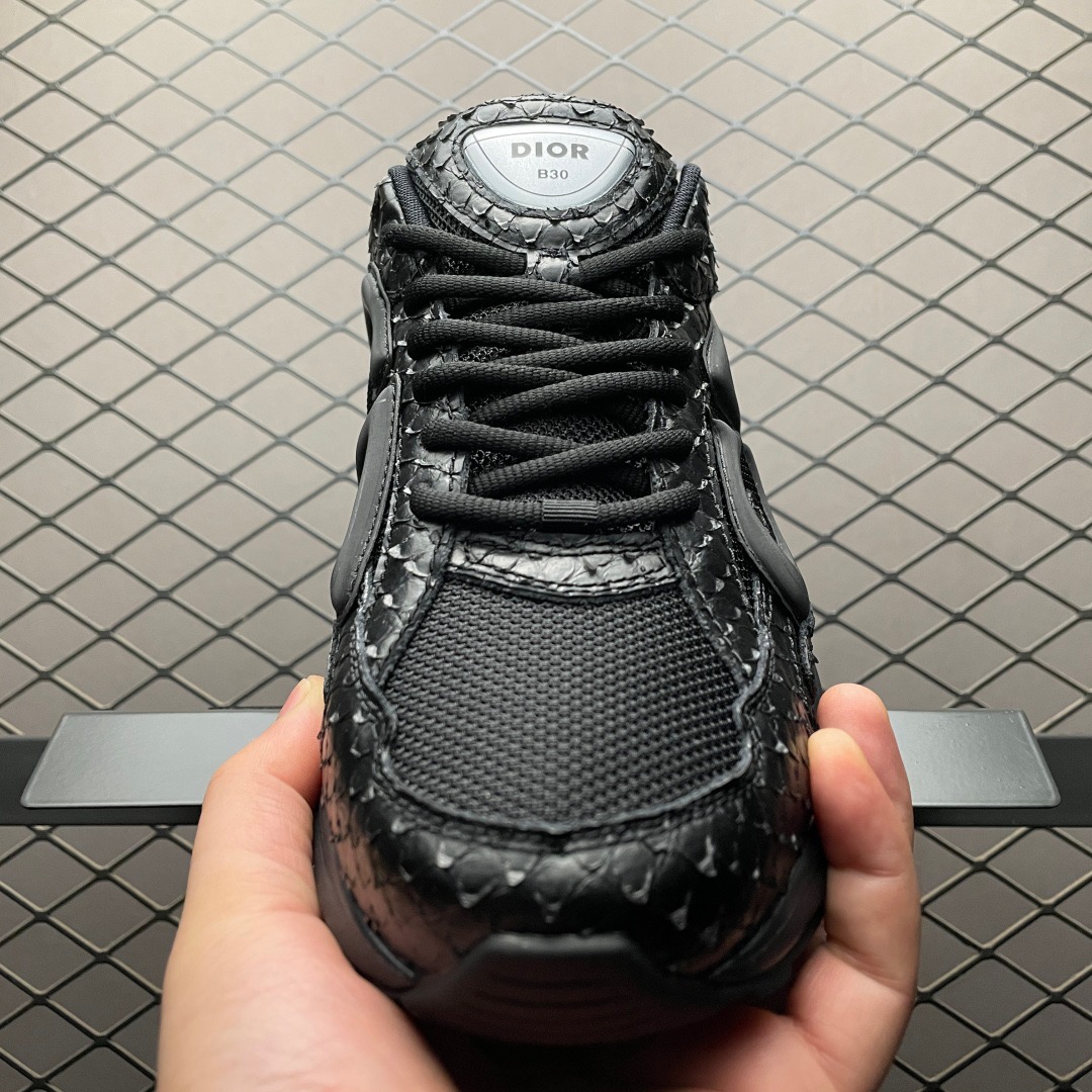 dior b30 black high-end design shoes