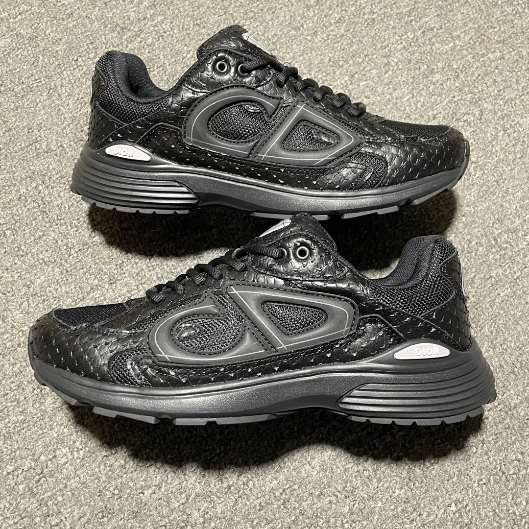 dior b30 black high-end design shoes