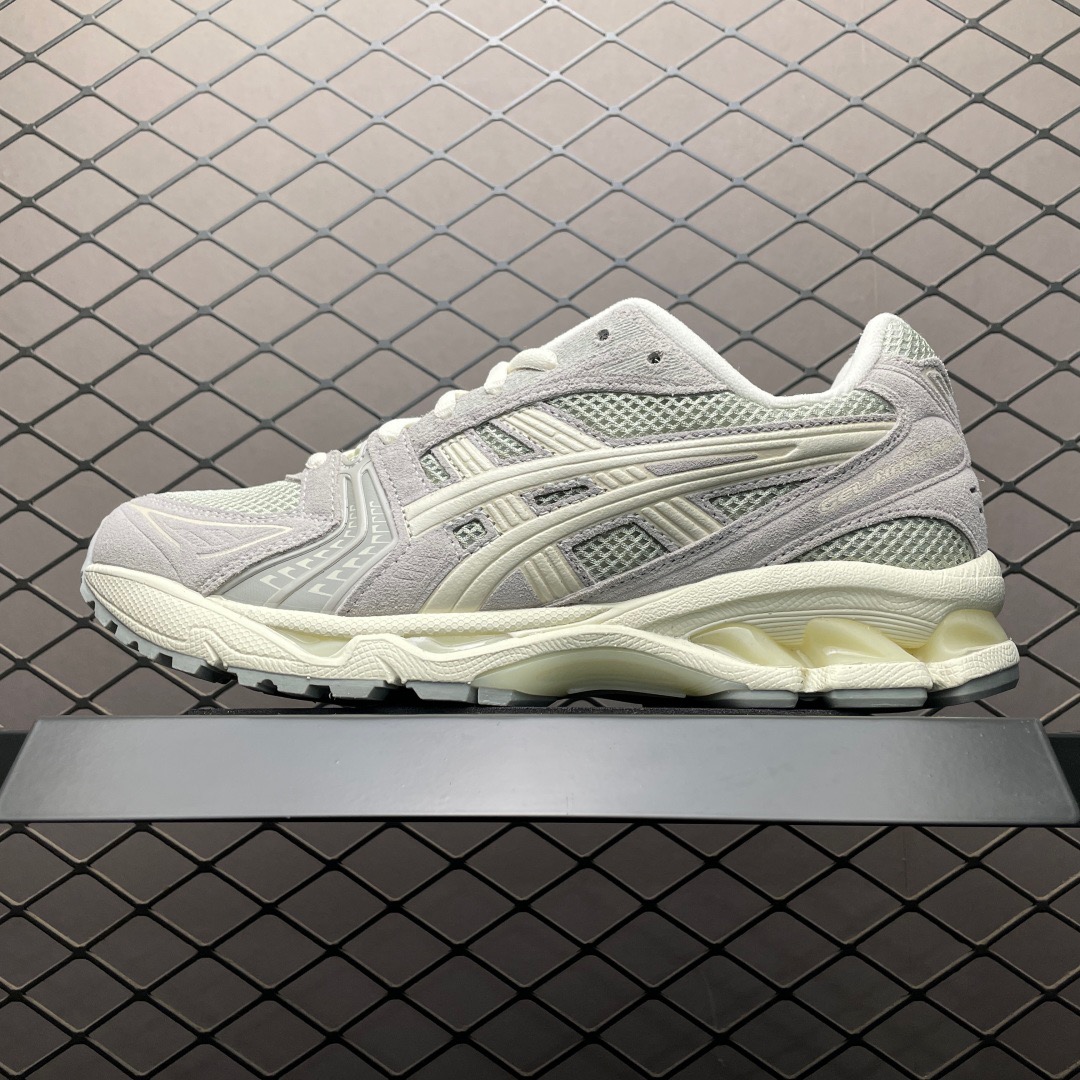 Asics GEL-Kayano 14 white shoes