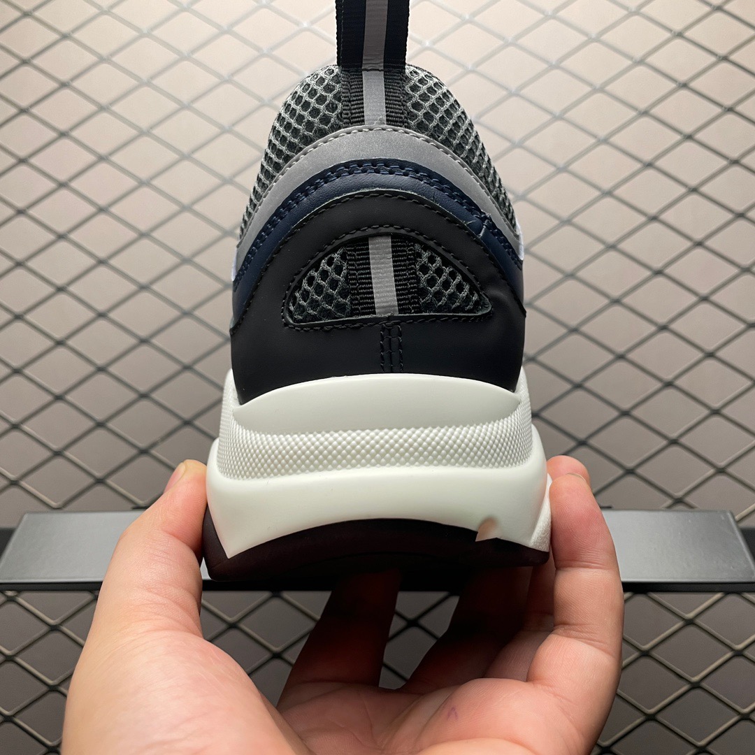 dior b22 black white and blue shoes