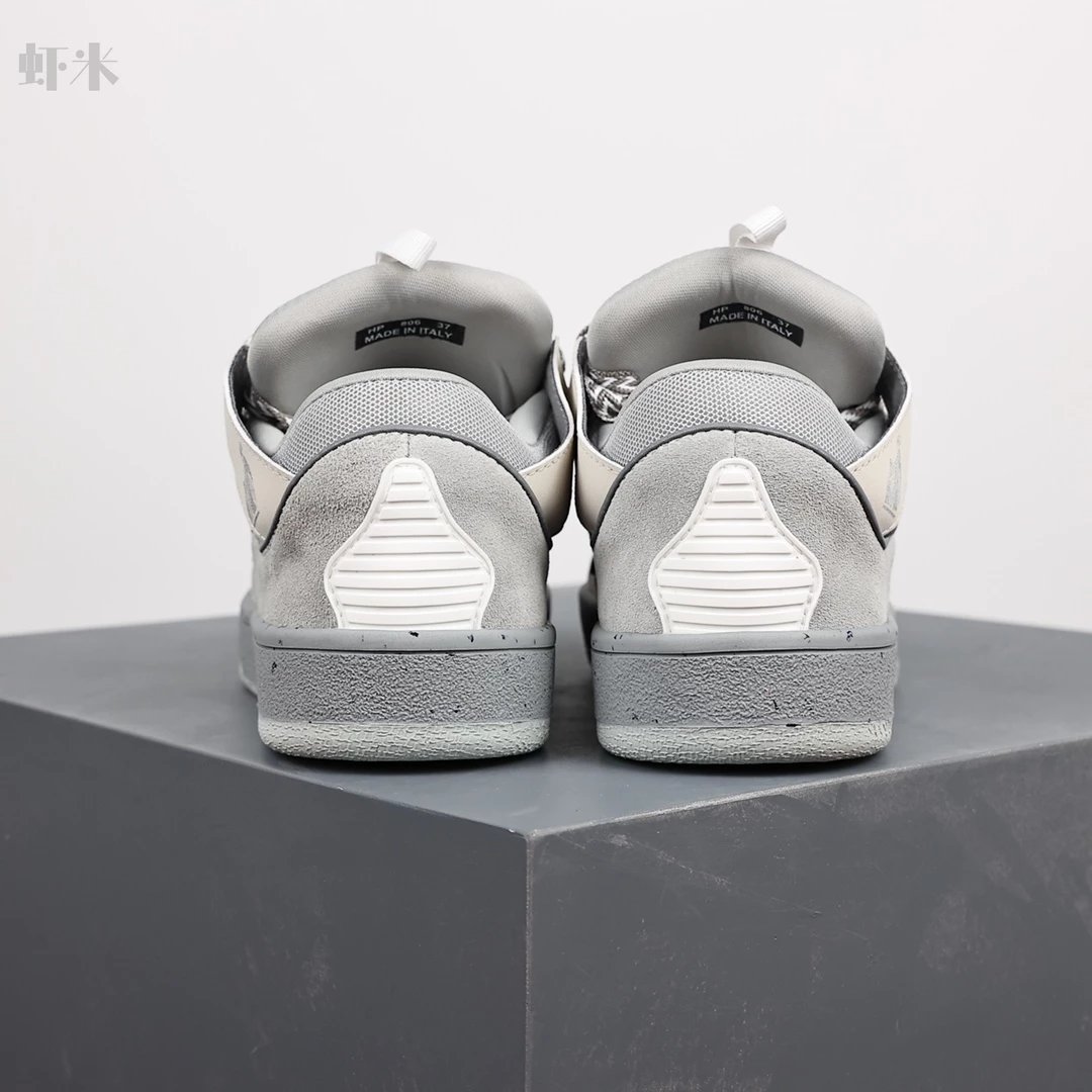 1:1 Best Quality Lanvin Crub Bread Shoes Grey