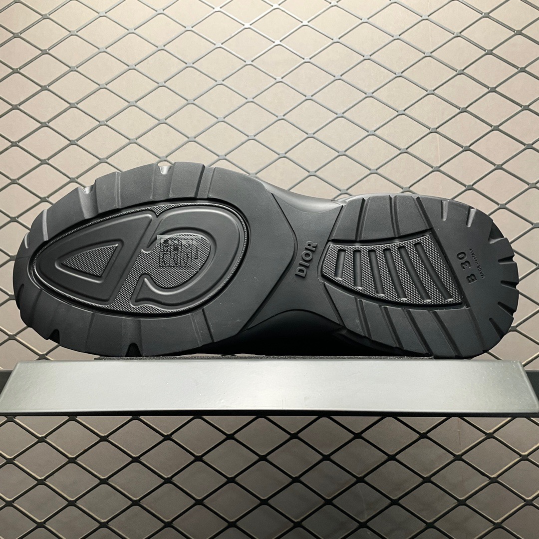 dior b30*stone island black shoes