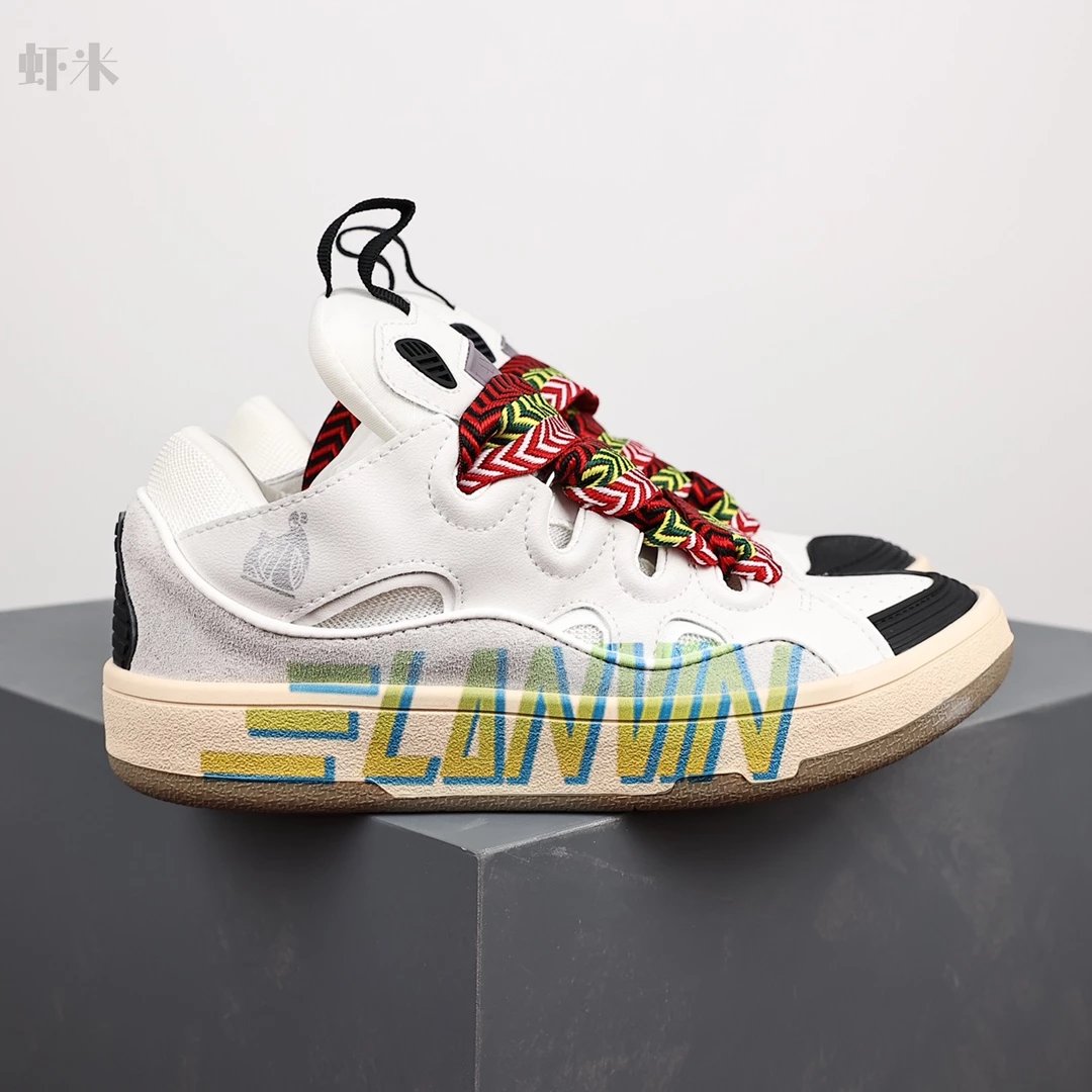 1:1 Best Quality Lanvin Crub Bread Shoes With Logo Print