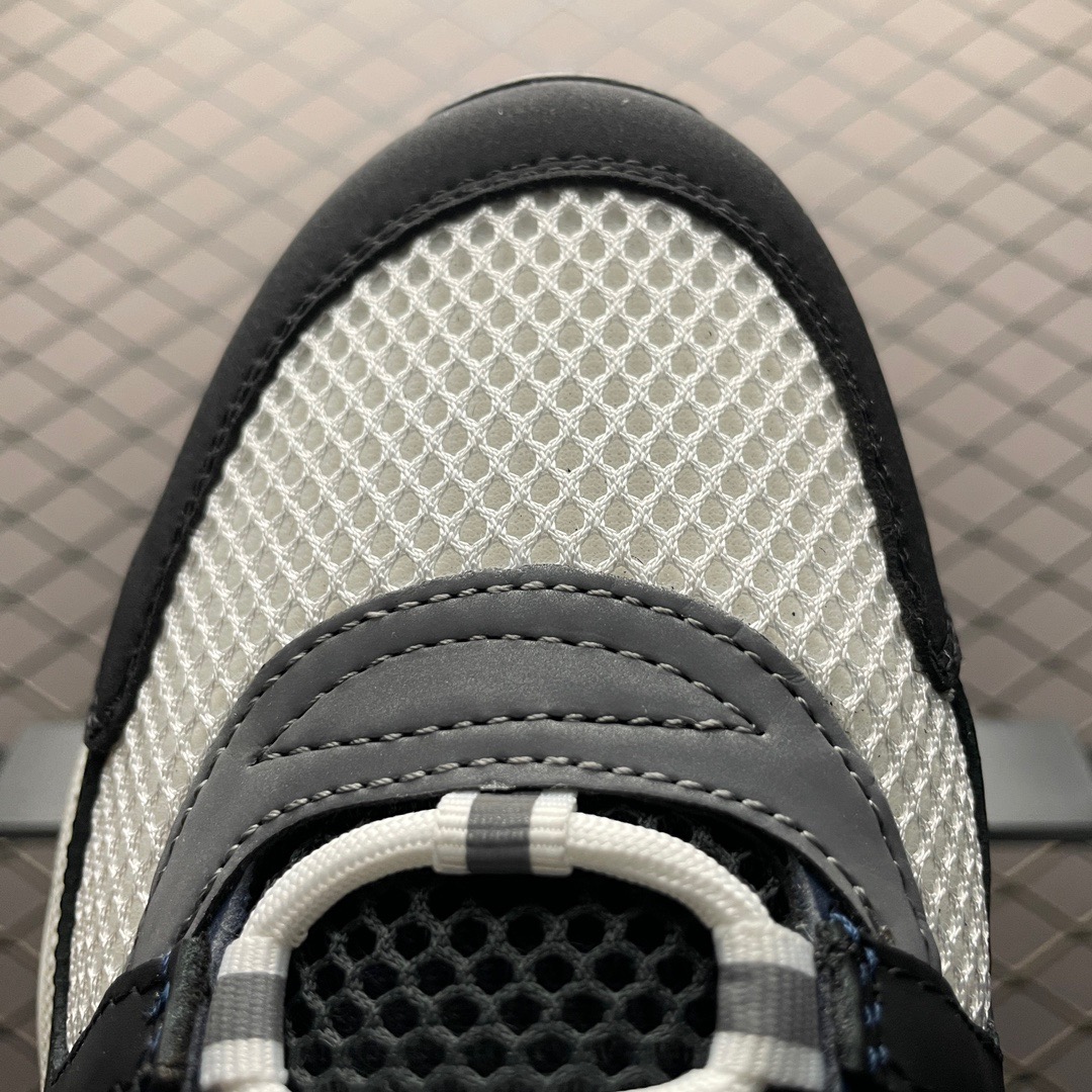 dior b22 black white and blue shoes