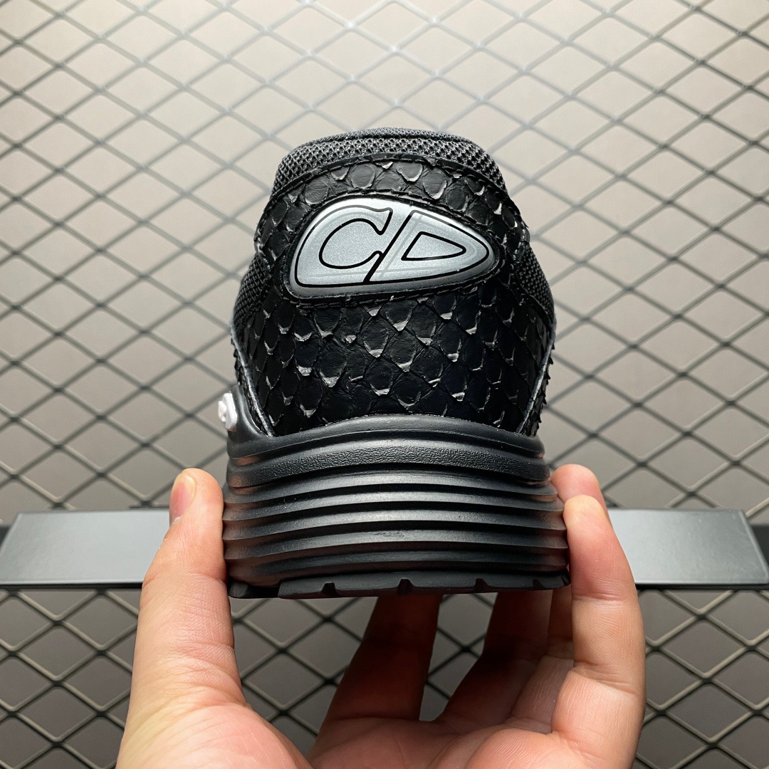 dior b30 black high-end design shoes