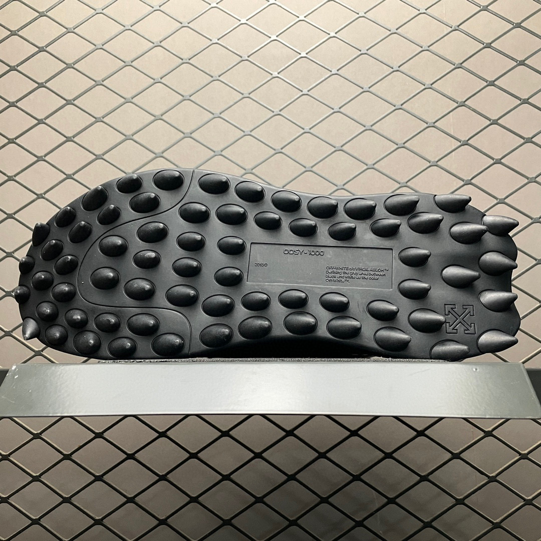 1:1 Best Quality Off White ODSY 1000 Shoes Black & Dark Grey