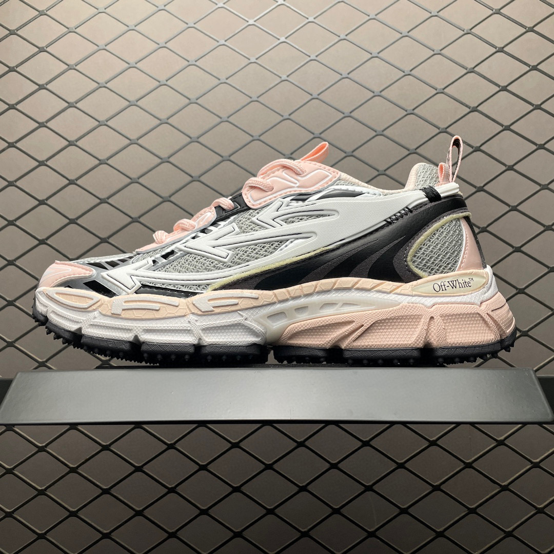 1:1 Best Quality Off White Shoes Pink Color