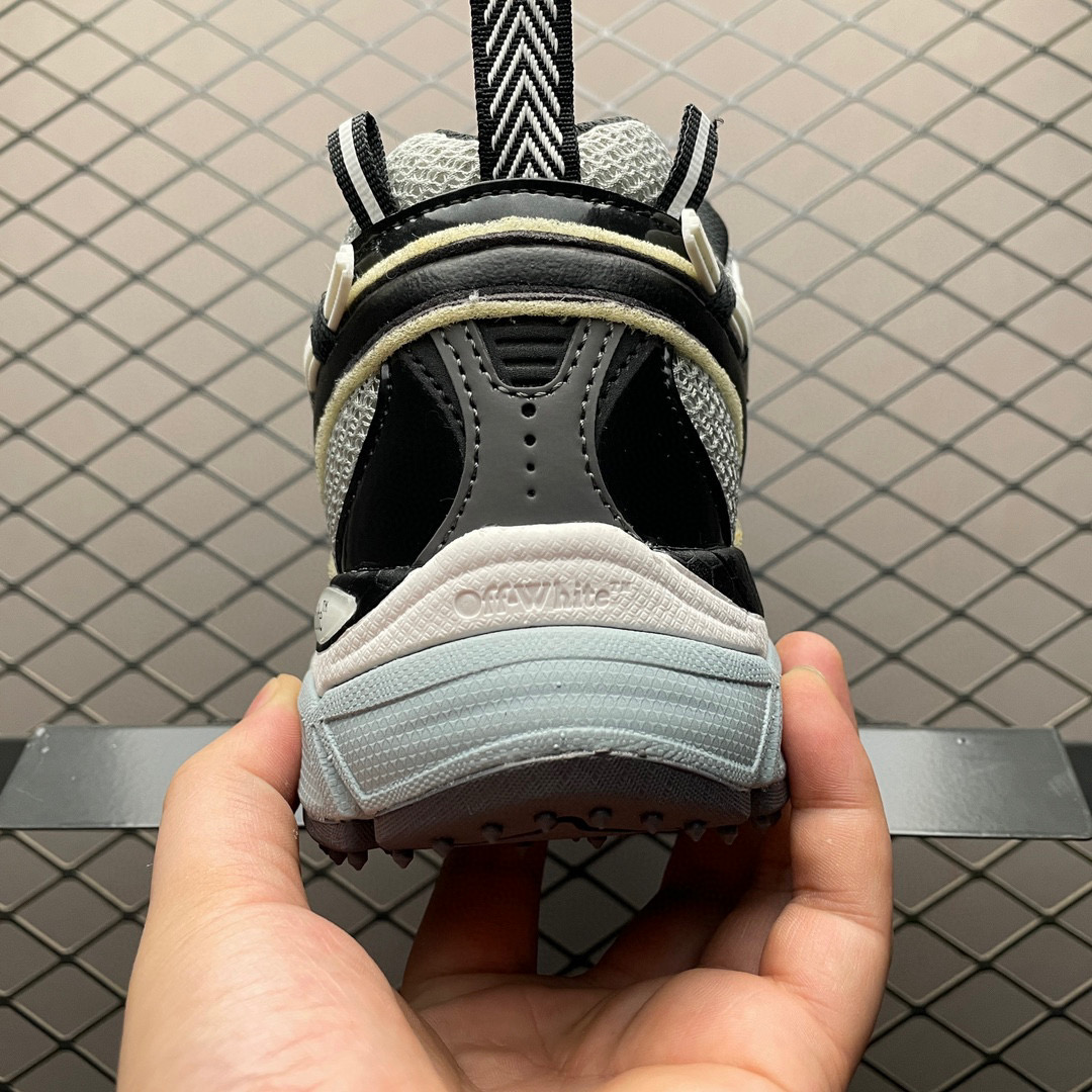 1:1 Best Quality Off White Shoes Black & Grey Color