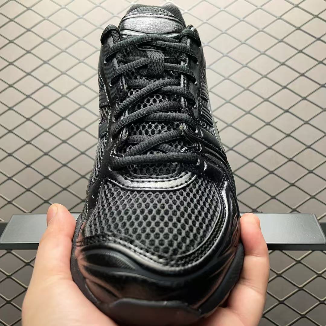 Asics GEL-Kayano 14 all black shoes