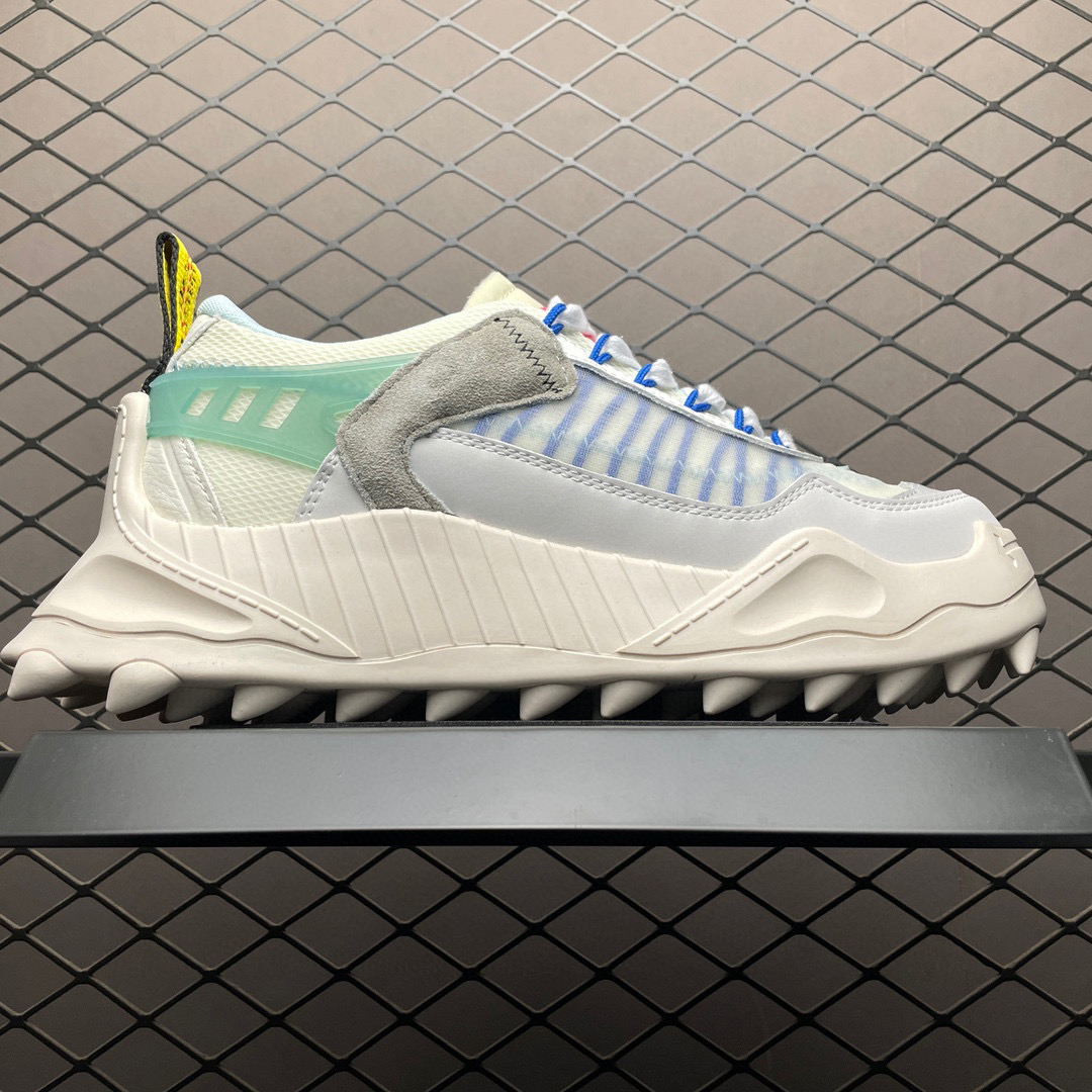 1:1 Best Quality Off White ODSY 1000 Shoes White & Green
