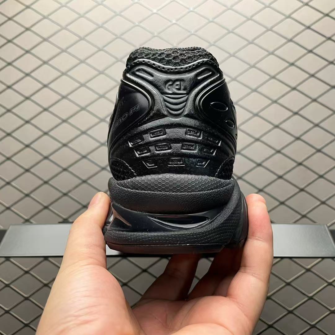 Asics GEL-Kayano 14 all black shoes