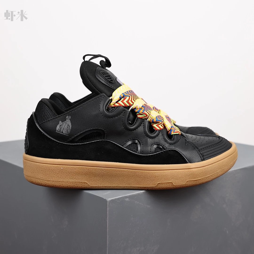 1:1 Best Quality Lanvin Crub Bread Shoes Black
